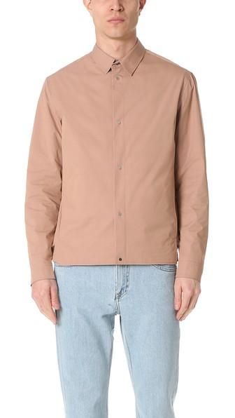 Plac Banding Detail Shirt Jacket