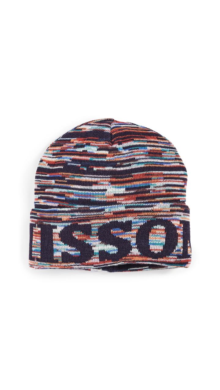 Missoni Space Dye Logo Beanie