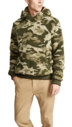 Atm Collection Camo Sherpa Hoodie