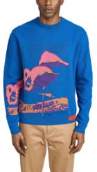 Paul Smith Flamingo Print Sweater
