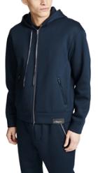 3 1 Phillip Lim Bonded Zip Front Hoodie