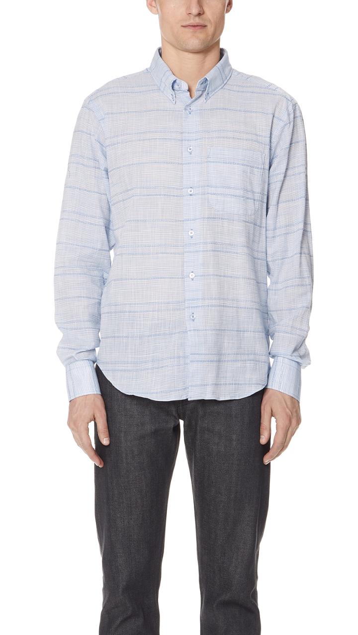 Naked Famous Regular Stripe Shirt