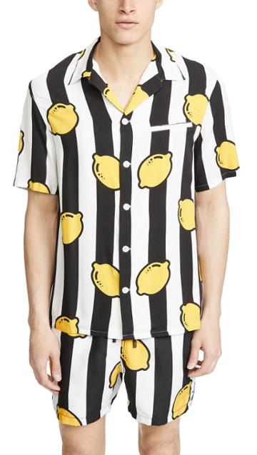 Nikben Limoncello Button Up Shirt