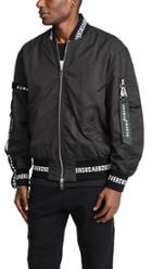 Versus Logo Tape Bomber Jacket