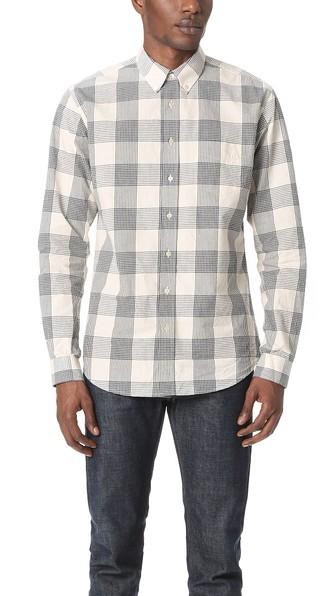 Schnayderman S Leisure Glen Check Shirt
