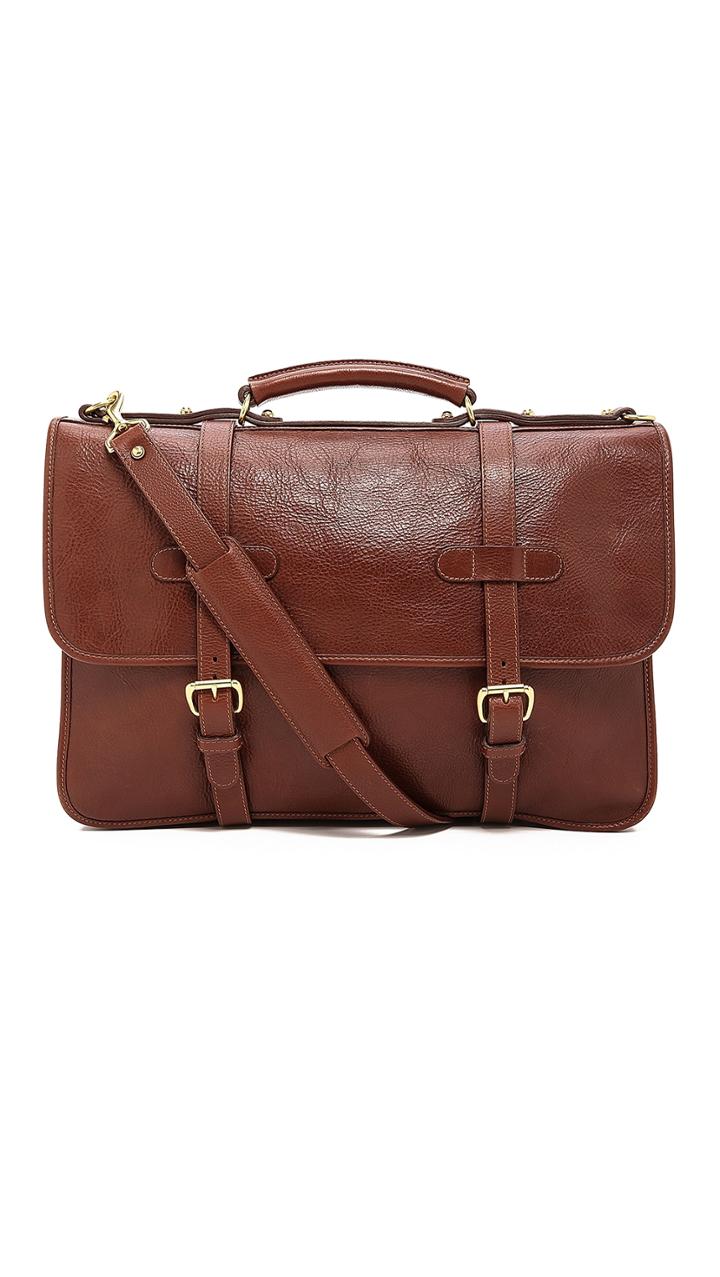 Lotuff Leather Bound Edge English Briefcase