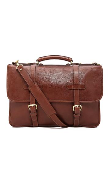 Lotuff Leather Bound Edge English Briefcase