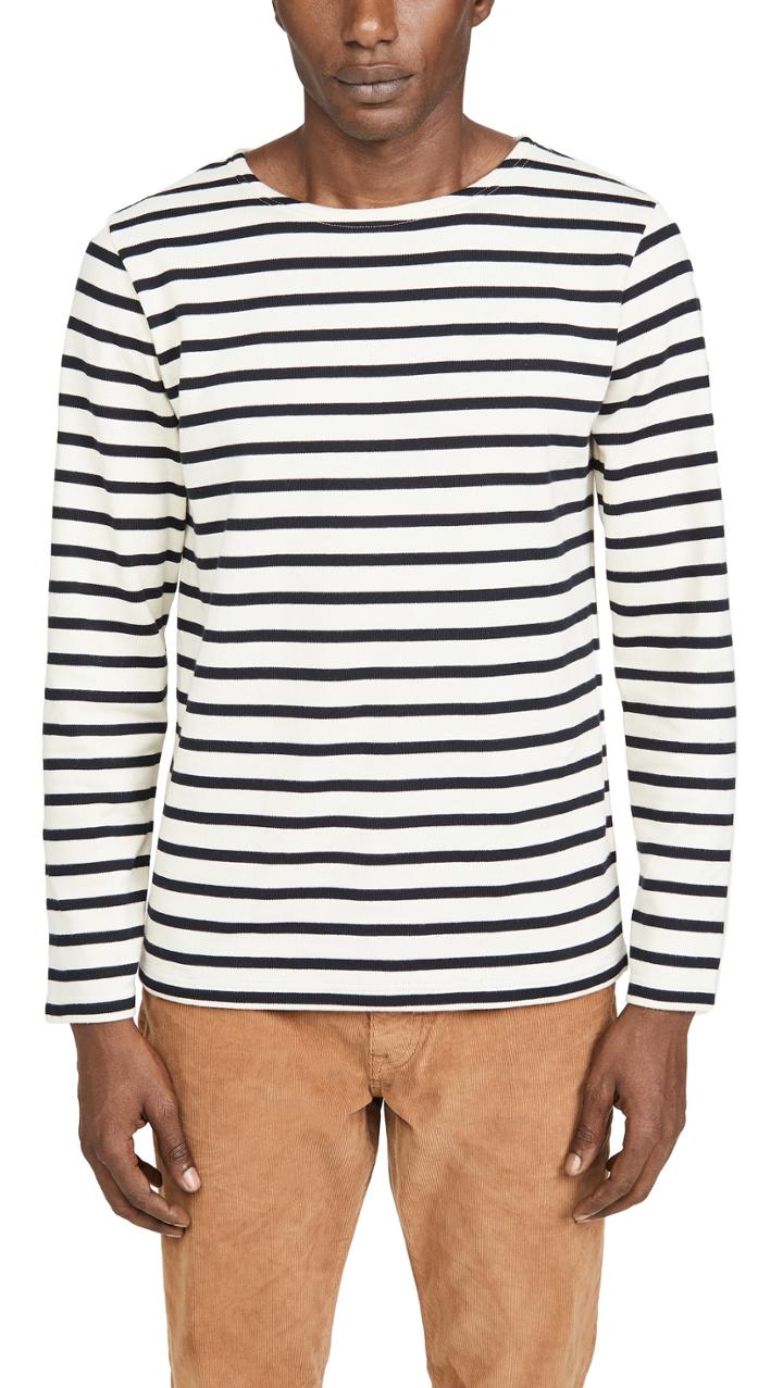 Armor Lux Striped Marinière Aviron T Shirt