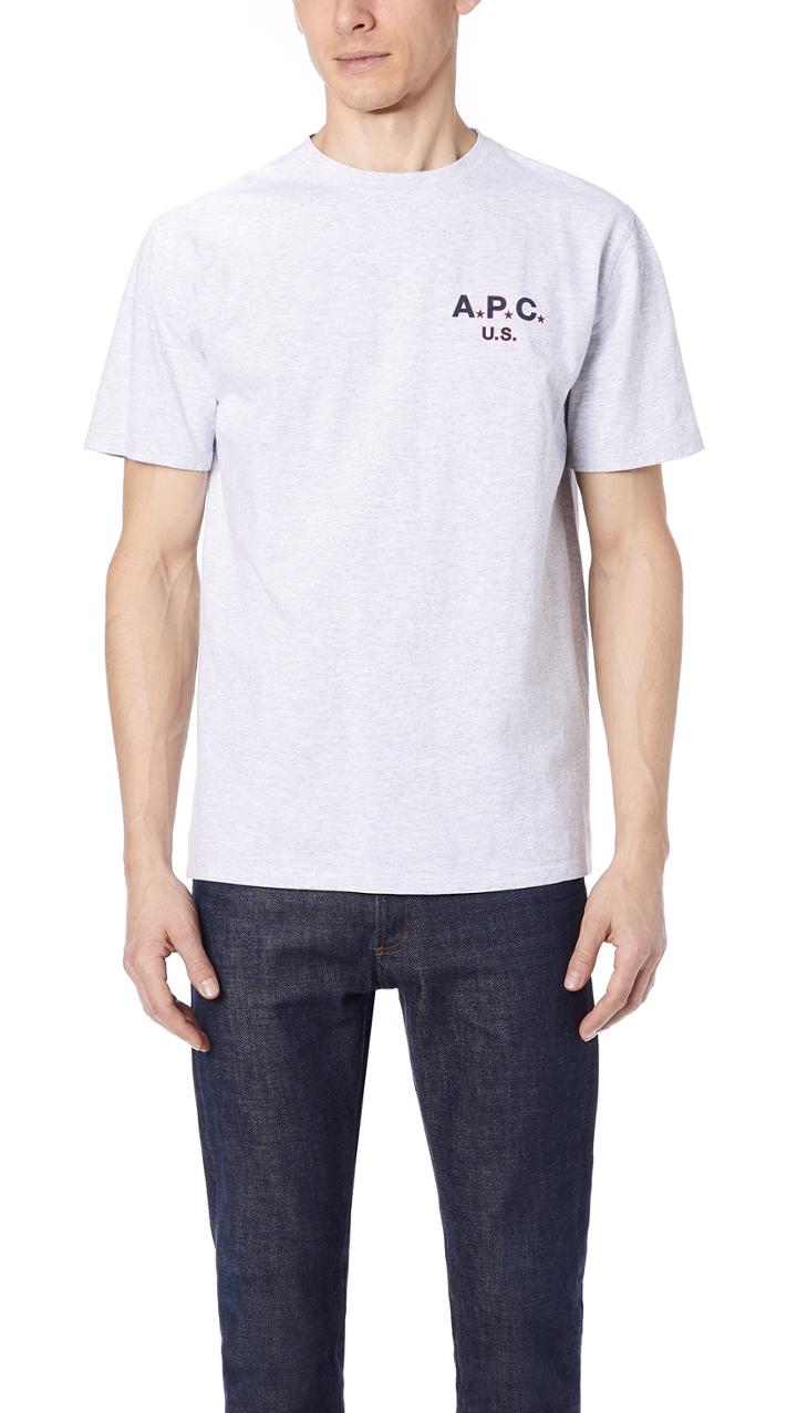 A P C Flag Tee
