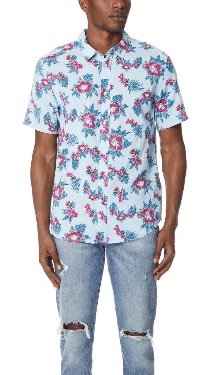 Rvca Mcmillan Floral Shirt
