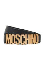 Moschino Gold Logo Buckle Belt