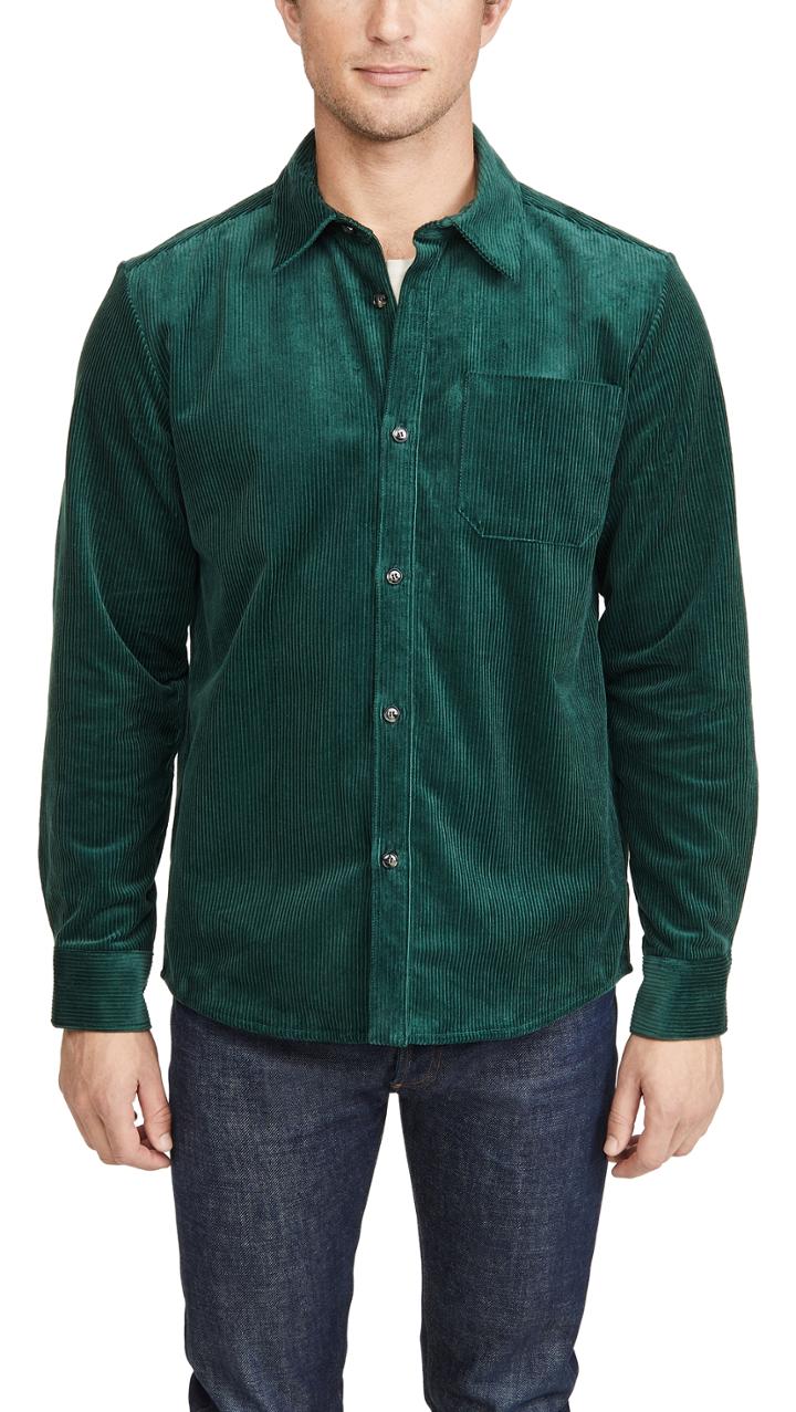 A P C Surchemise Marc Shirt Jacket