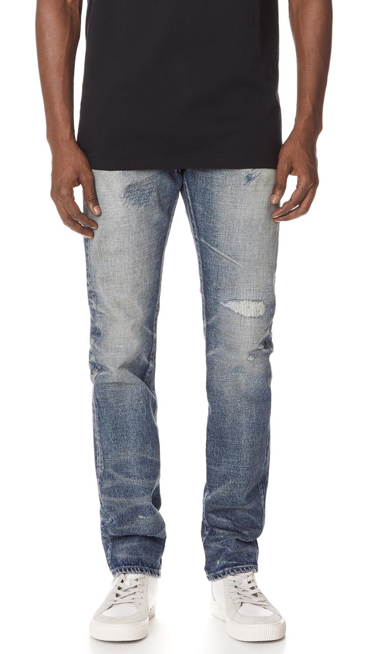 Fabric Brand Co Zamir Selvedge Slim Fit Jeans