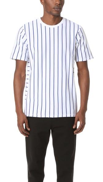 Rag Bone Disrupted Stripe Tee