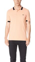 Fred Perry Block Tipped Pique Shirt