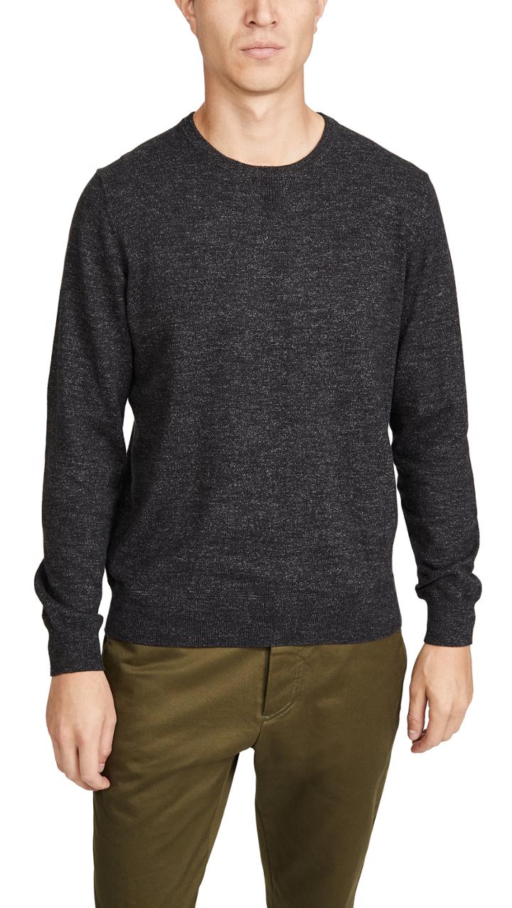 Faherty Long Sleeve Sconset Crew Neck