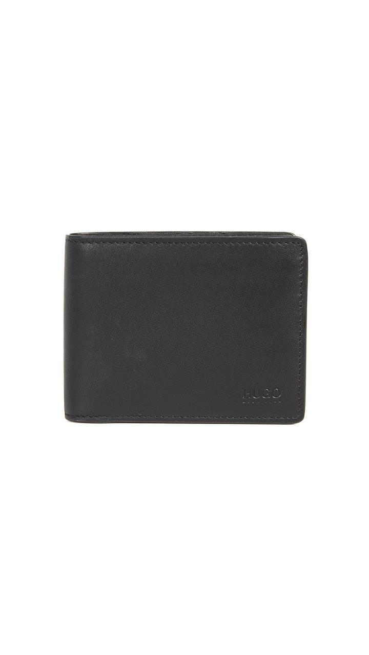 Hugo Subway Billfold Leather Wallet