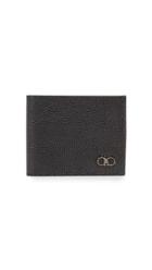 Salvatore Ferragamo 1041 Leather Tri Fold Wallet