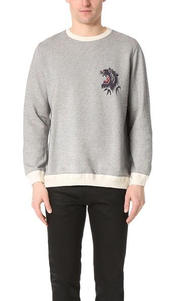 Remi Relief Tiger Crew Sweatshirt