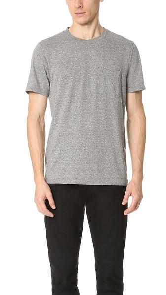 Current Elliott Standard Fit Short Sleeve Pocket Tee