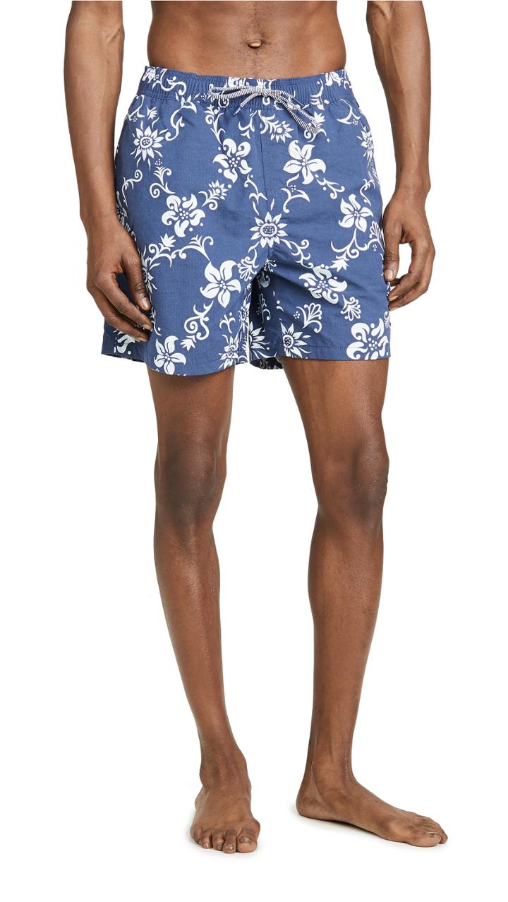 Reyn Spooner Banyon Drive Swim Trunks