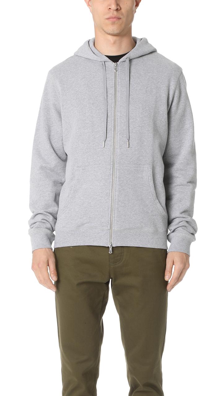 Sunspel Loopback Zip Hoodie