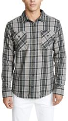 Rvca That Ll Work Flannel Button Down Shirt