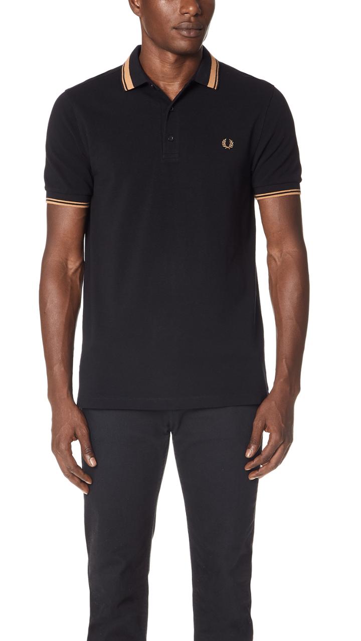 Fred Perry Contrast Tipped Polo Shirt