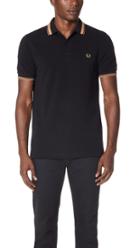 Fred Perry Contrast Tipped Polo Shirt