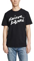 Maison Kitsune Handwriting Tee