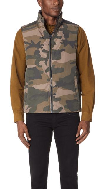Woolrich John Rich Bros Camo Vest