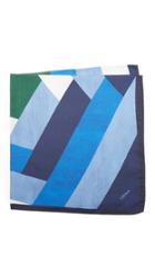 Z Zegna Pentagon Pocket Square