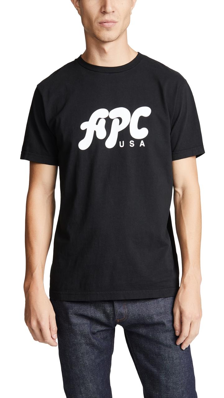 A P C Marky Tee
