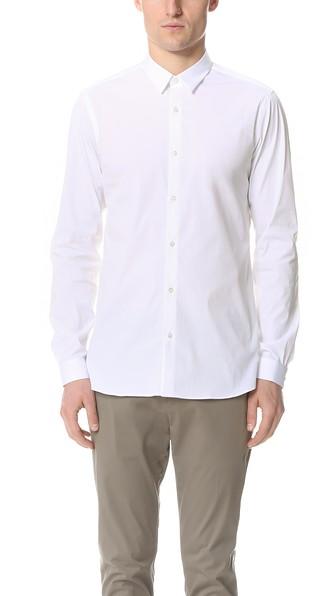The Kooples Stretch Poplin Shirt