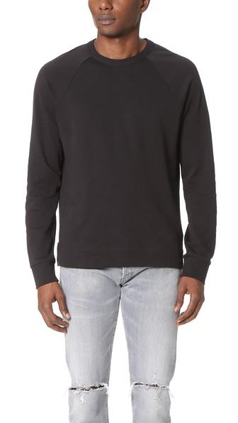 Theory Ronney Alcove Terry Crew Sweatshirt
