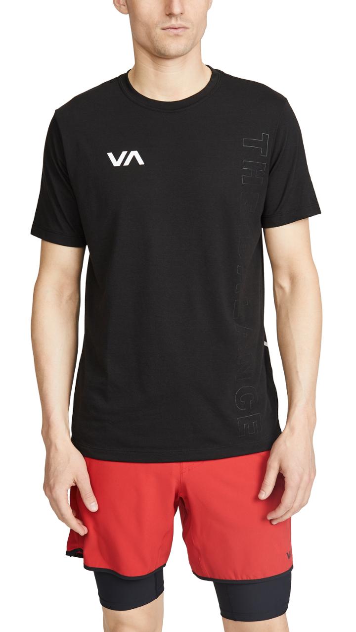 Rvca Va Sport Pin Down Short Sleeve Tee