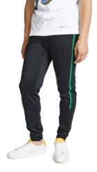 Ps By Paul Smith Black Joggers With Green Tape