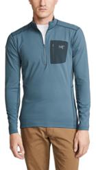 Arc Teryx Rho Lt Zip Neck Top