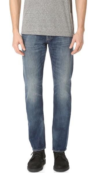 Current Elliott Original Straight Fit Jeans
