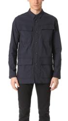White Mountaineering Stretch Military Shirt