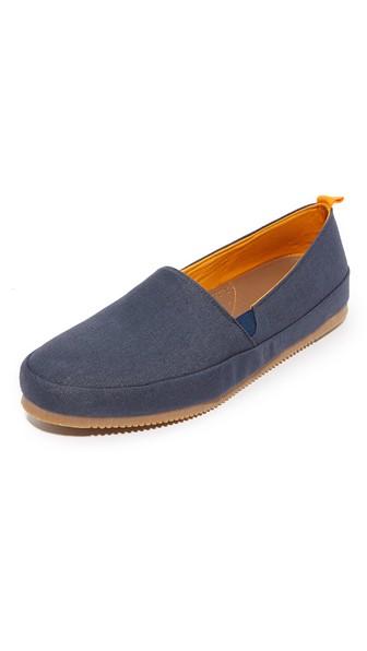 Mulo Linen Loafers