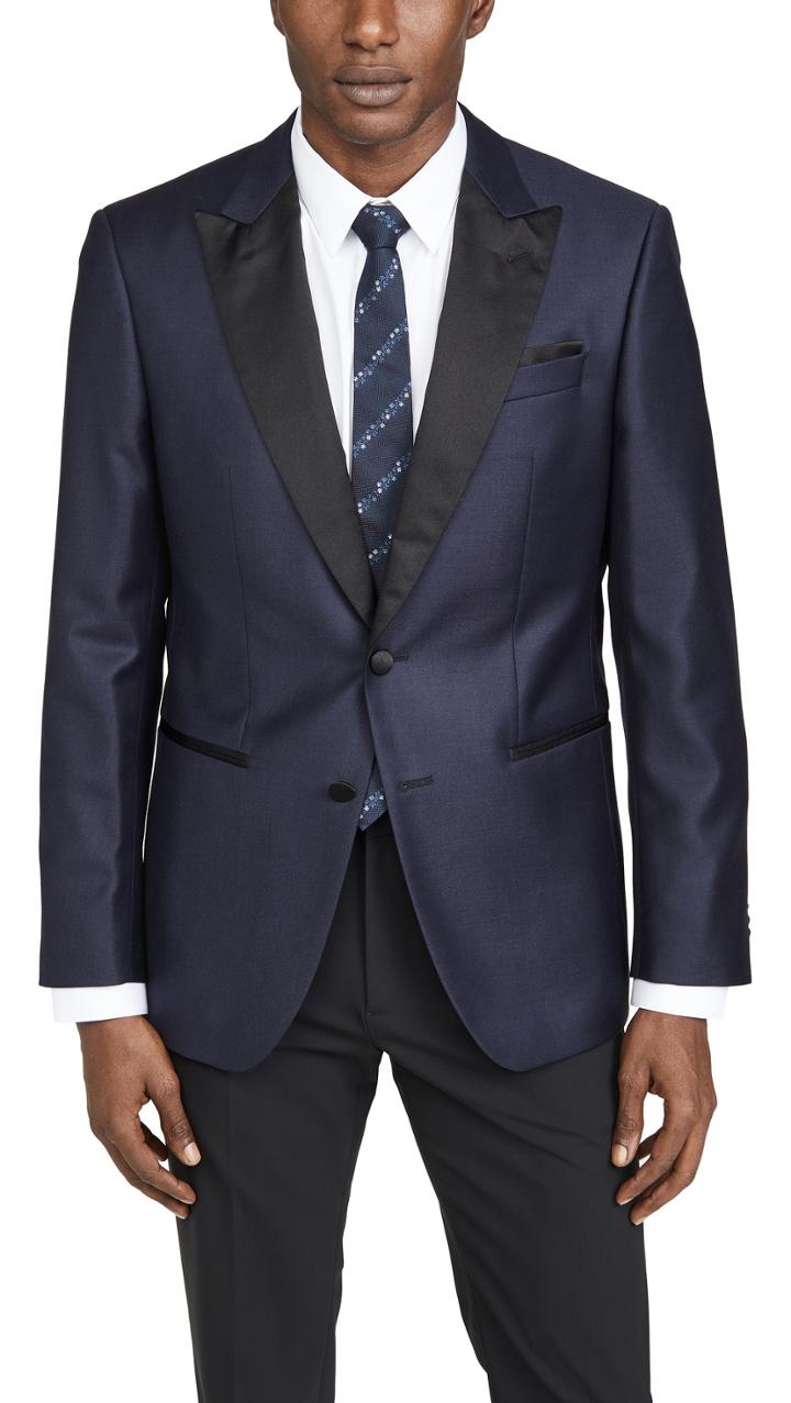Boss Hugo Boss Dinner Jacket With Satin Peak Lapel