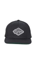 Rvca Script Snapback Hat