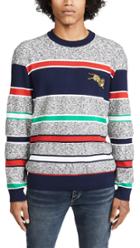 Kenzo Jumping Tiger Crest Crew Neck Sweater
