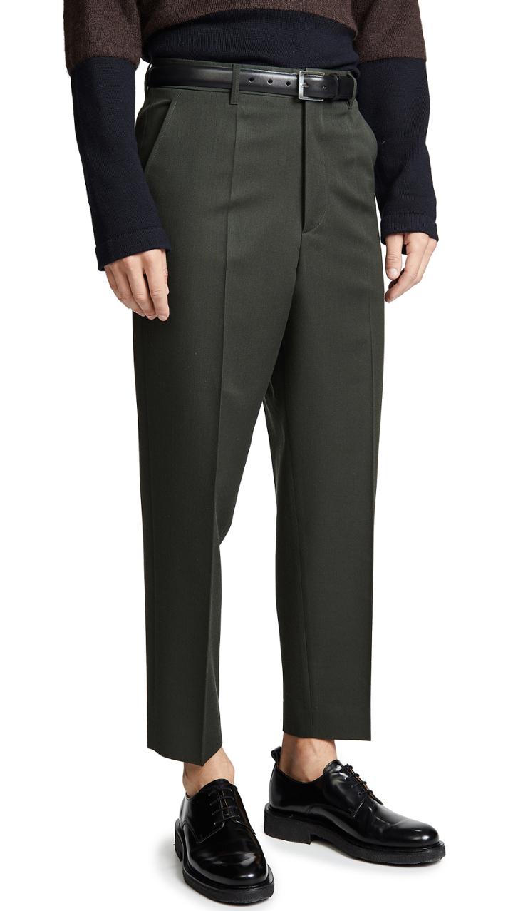 Marni Wool Gabardine Trousers