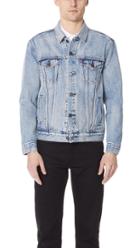 Levi S Red Tab Rolled Up Trucker Jacket