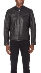 Polo Ralph Lauren Leather Cafe Racer Jacket