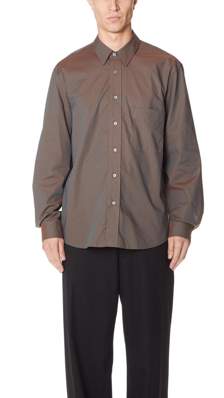 Lemaire Straight Collar Shirt