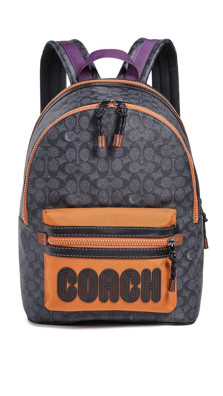 Coach 1941 Signature Academy Backpack With Coach Patch