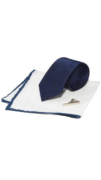 The Tie Bar Solid Formal Tie Set
